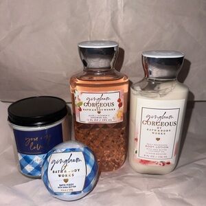Bath and Body Works Gingham & Gingham Gorgeous Bundle